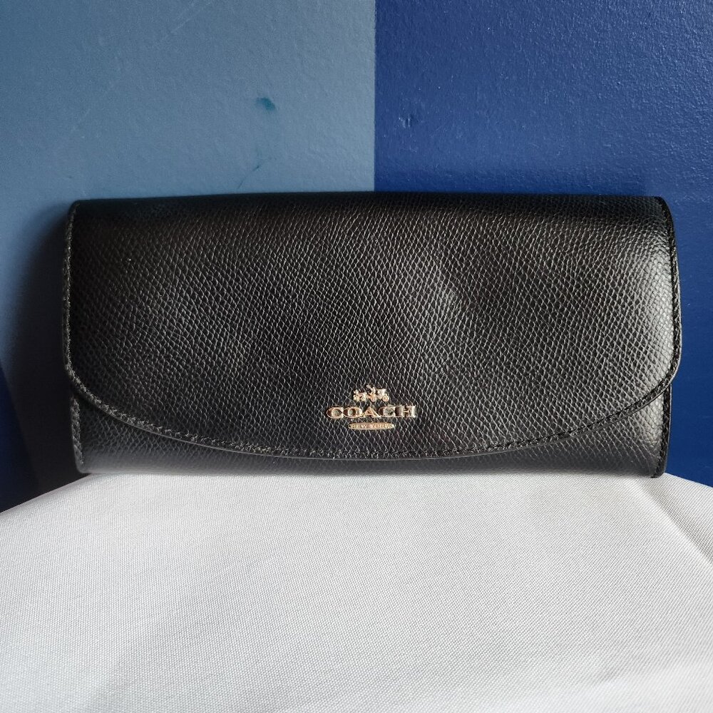 Coach Black Wallet
